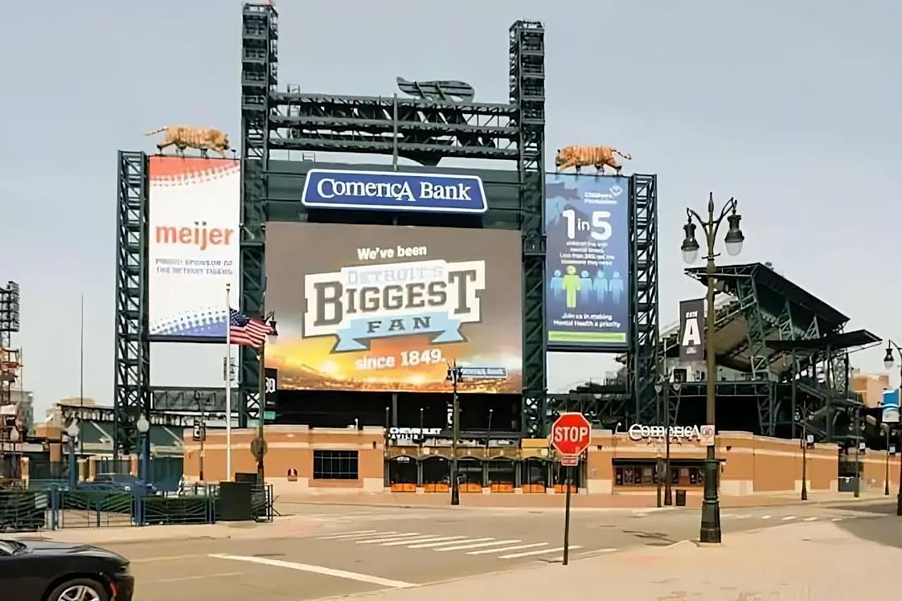דטרויט Perfect 1Br In Prime Location & View Of Stadiums מראה חיצוני תמונה